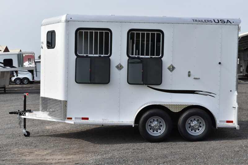 2019 Trailers USA 2HSLBPDLX 2 Horse Trailer - Image 10
