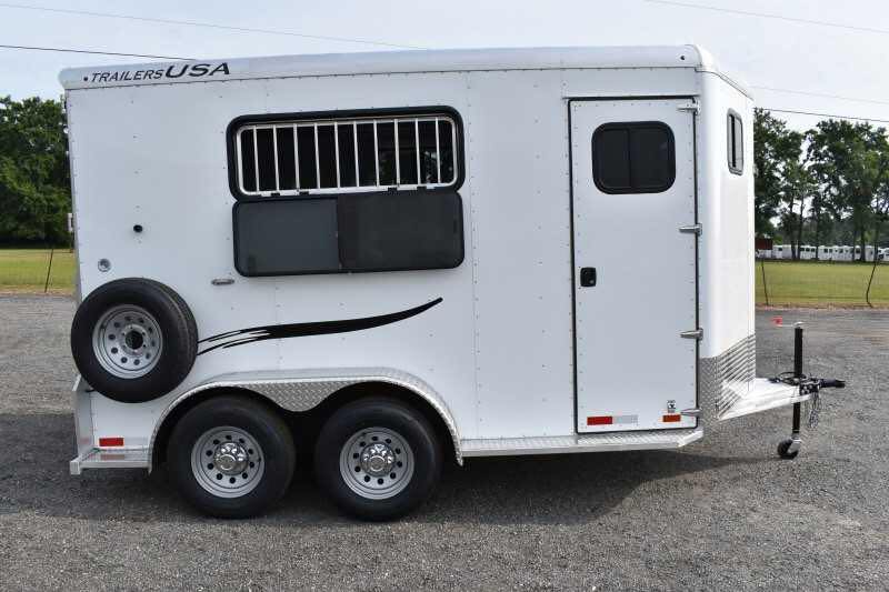 2019 Trailers USA 2HSLBPDLX 2 Horse Trailer - Image 14