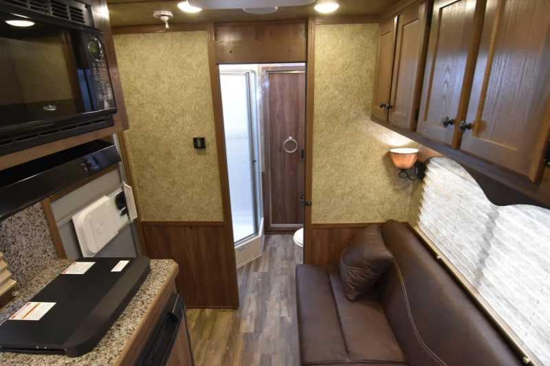 2018 Lakota Charger LQ Stock Trailer with 9′ Short Wall - Image 11