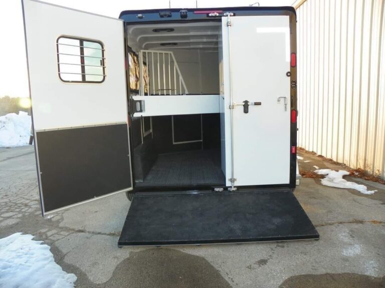 2022 Double D Reverse Slant 2 Horse Bumper Pull - Image 10