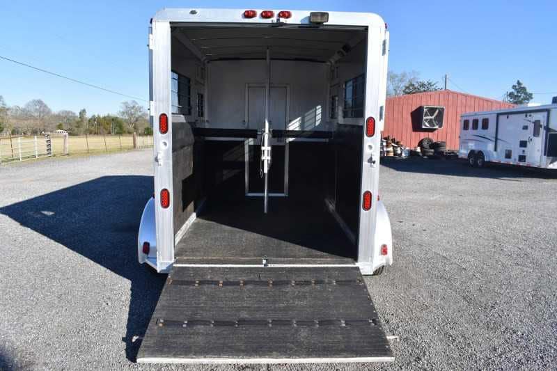 Used 1998 Silver Star 2HGN 2 Horse Trailer with 6′ Short Wall - Image 11